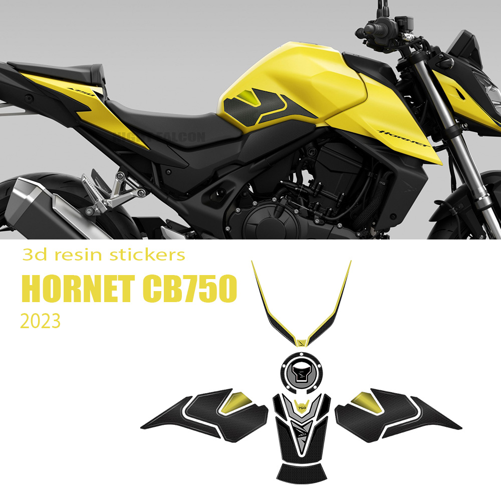 Resin Art Sticker - 2023 cb750 hornet Motorcycle accessories 3D