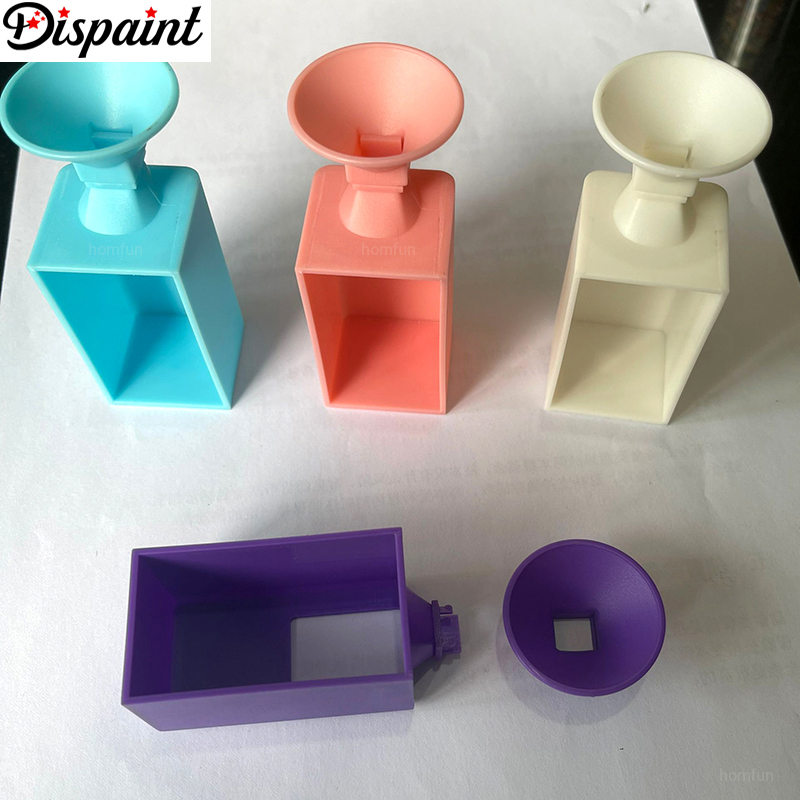 Resin Art Use - Dispaint Drills Funnel for Square Round