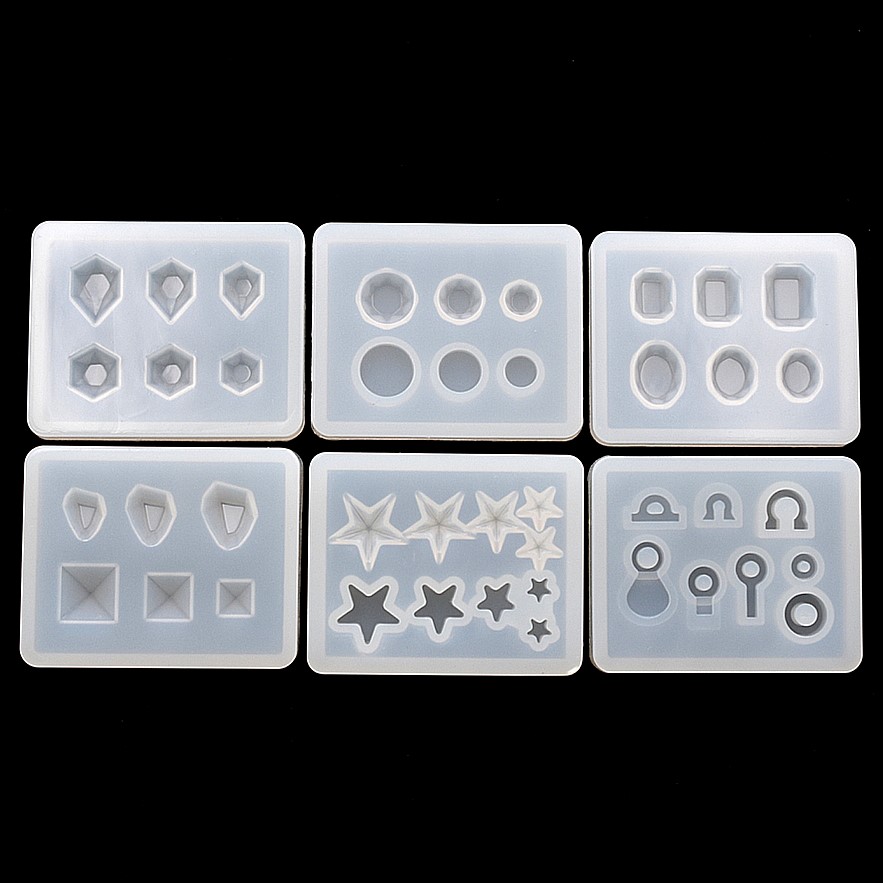 Resin Art And Jewelry - SNASAN Cute Beads Silicone Mold Earrings