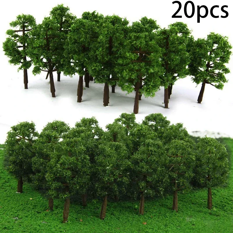 Resin Art Tree - 30/20/10pcs 8cm 5cm 3.5cm Mini Model