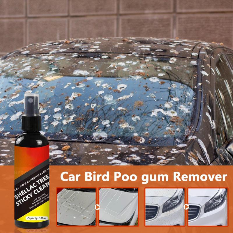 Resin Art Sticker - 100ml Car Bird Dropping Remover Tree