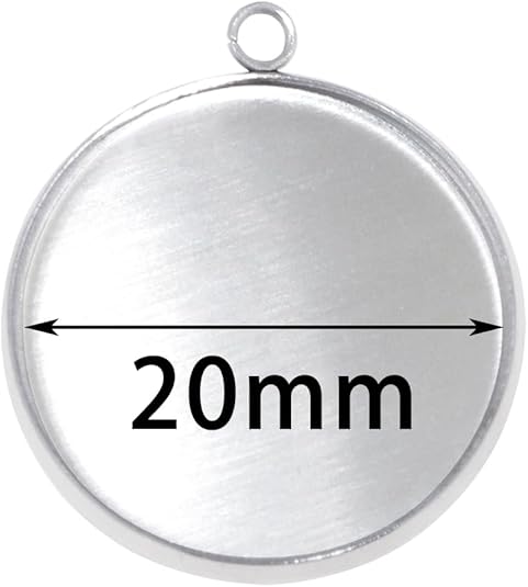 20 Pieces Stainless Steel Roun - огляд і ціна Resin Art Store