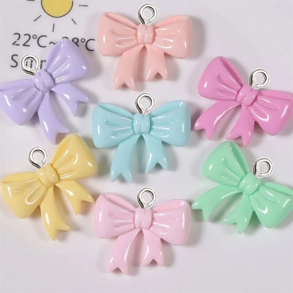 10 Pieces Candy Color Bow Resi - огляд і ціна Resin Art Love