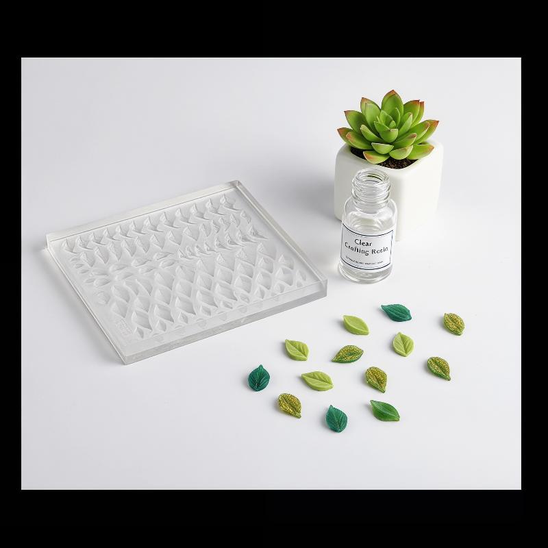 Miniature Leaf Silicone Mold 3 - огляд і ціна Resin Art And Jewelry