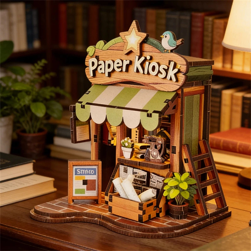 DIY Wooden Mini Casa Japanese  - огляд і ціна Resin Art Tree