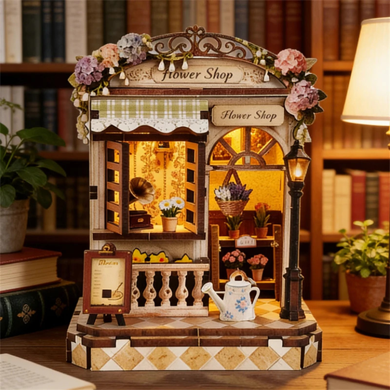 DIY Wooden Mini Casa Japanese  - огляд і ціна Resin Art Tree