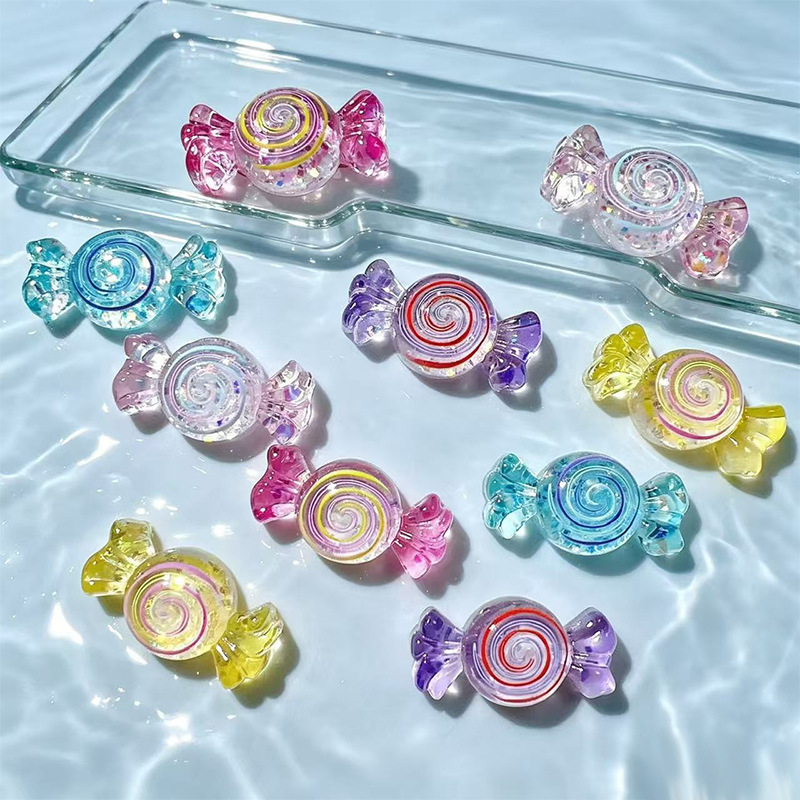 100pcs Cute Simulation Glitter - огляд і ціна Resin Art Phone Case