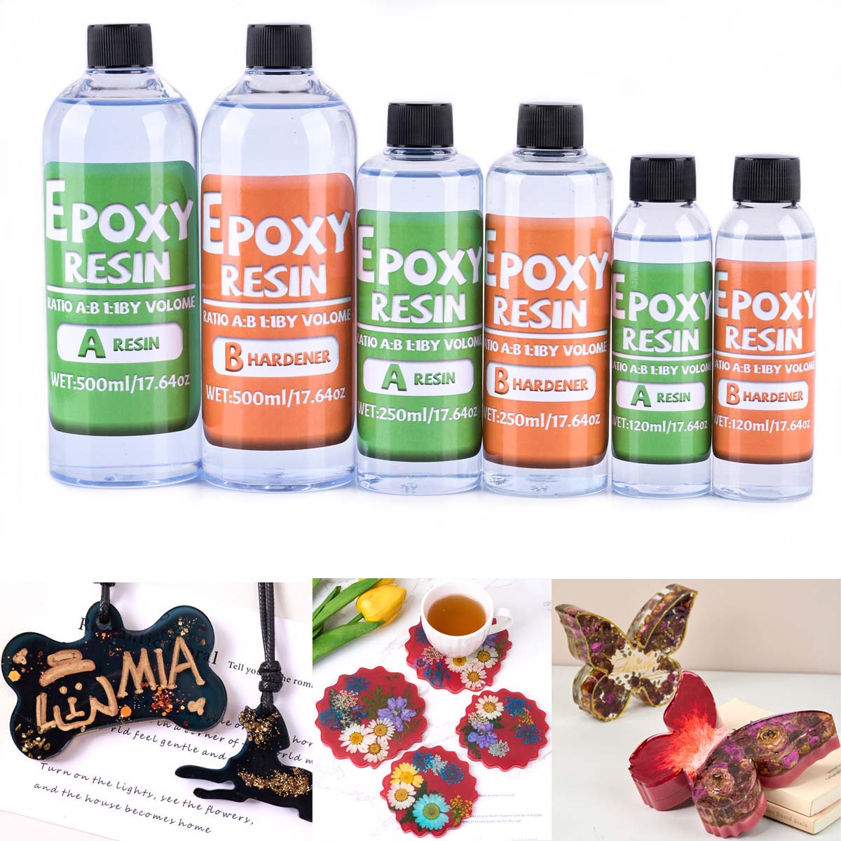 1:1 Ratio Epoxy Resin Kit Anti - огляд і ціна Resin Art And Jewelry