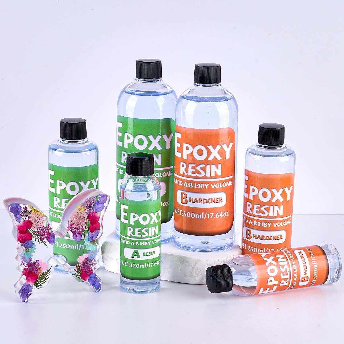 1:1 Ratio Epoxy Resin Kit Anti - огляд і ціна Resin Art And Jewelry