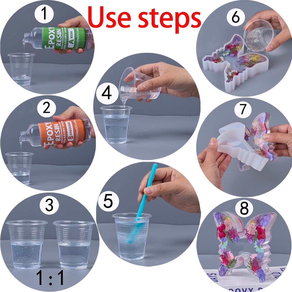 1:1 Ratio Epoxy Resin Kit Anti - огляд і ціна Resin Art And Jewelry