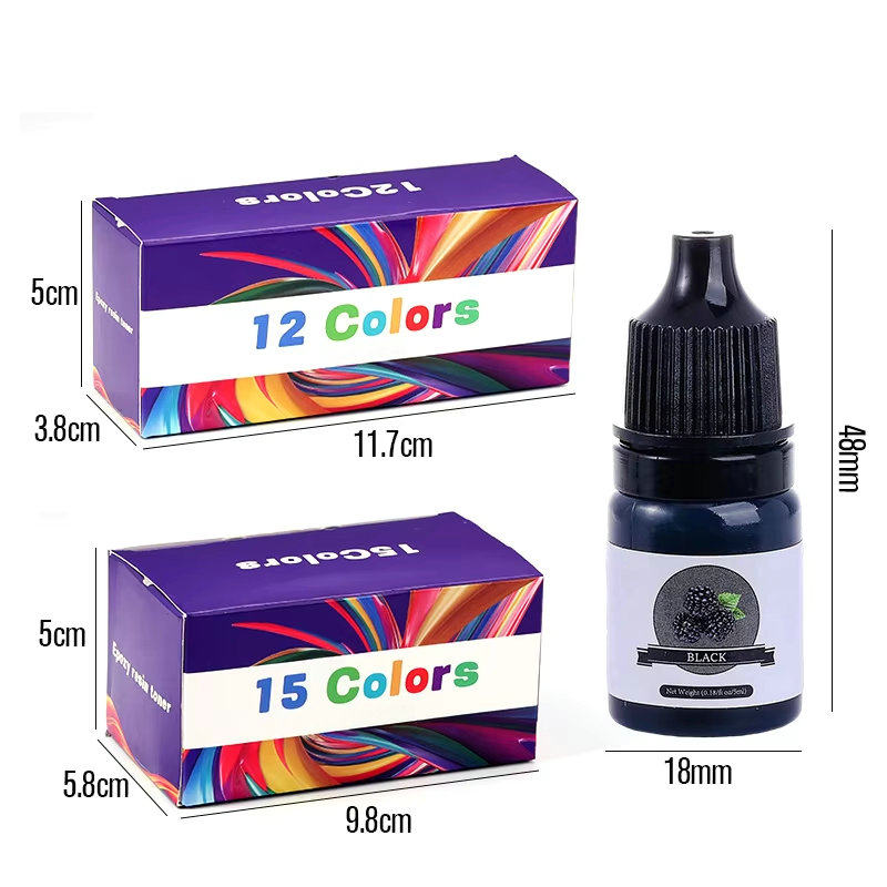 Epoxy Resin Color Pigment 24 V - огляд і ціна Resin Art And Jewelry