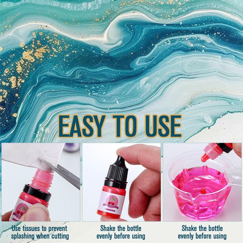 Epoxy Resin Color Pigment 24 V - огляд і ціна Resin Art And Jewelry