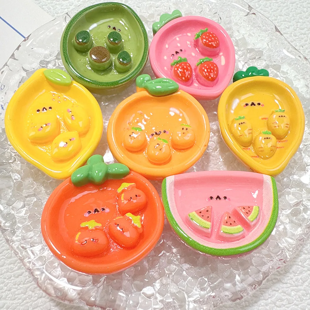 Resin Kawaii Fruit Plates Mini - огляд і ціна Resin Art Phone Case