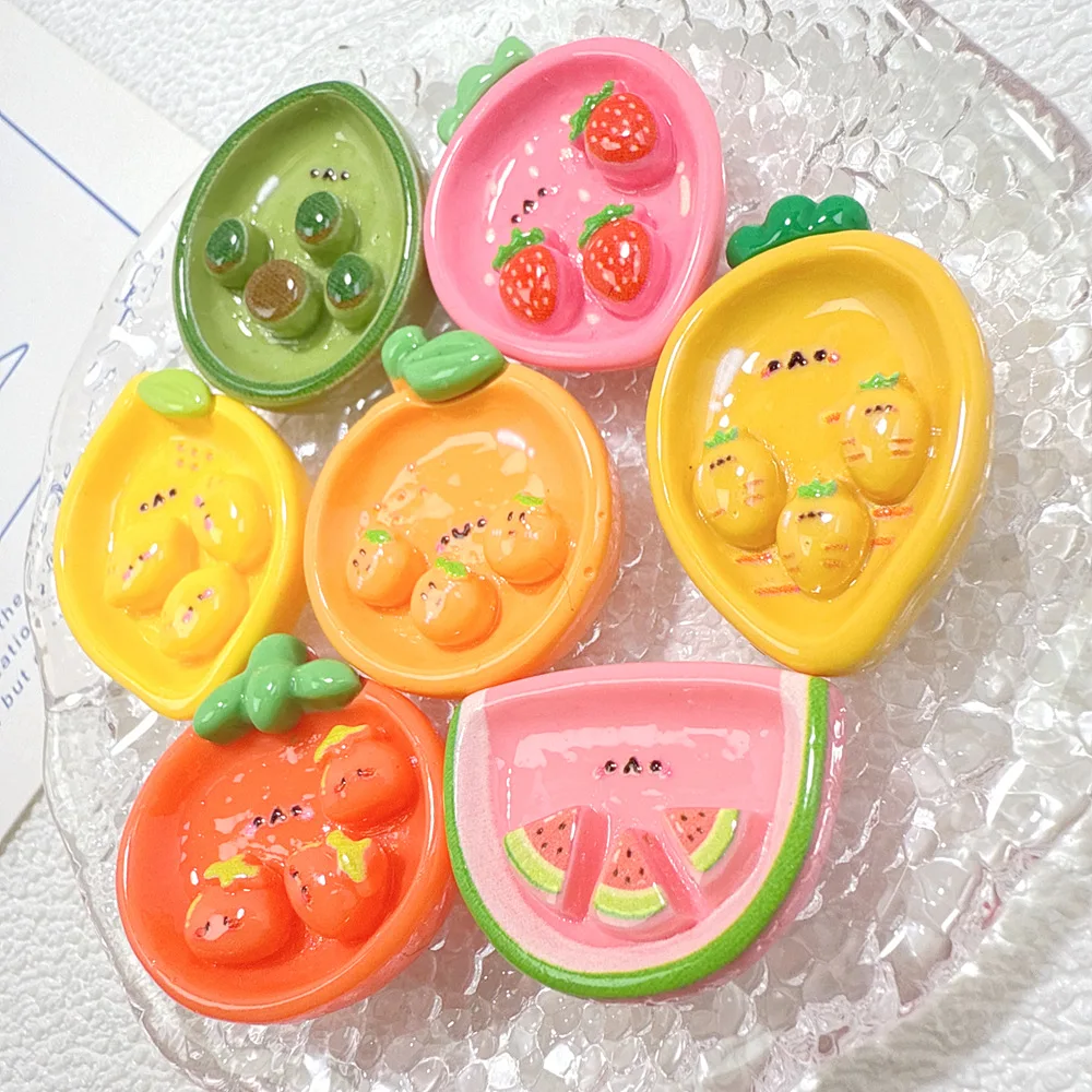 Resin Kawaii Fruit Plates Mini - огляд і ціна Resin Art Phone Case