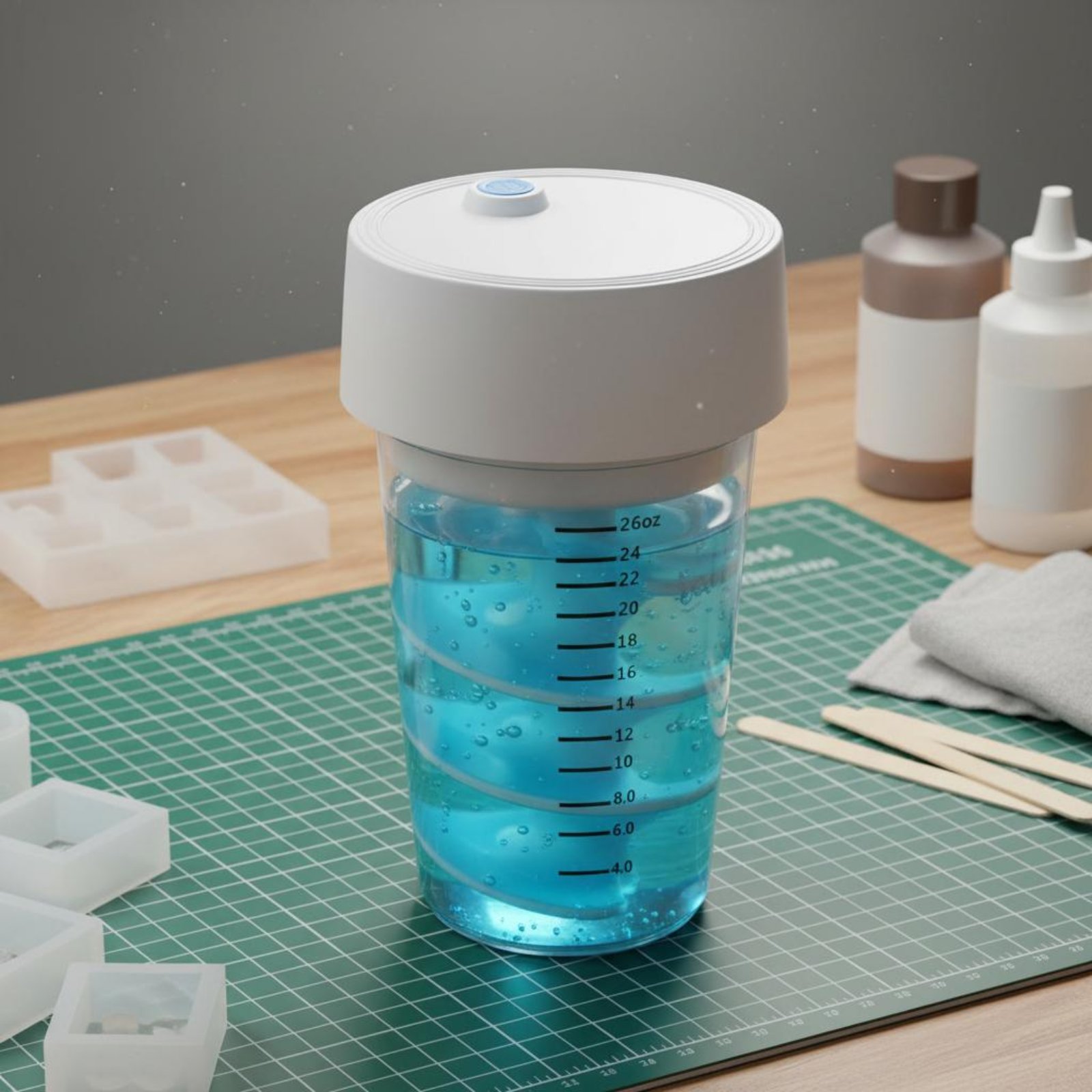 Automatic Resin Mixer Handseff - огляд і ціна Resin Art Studio