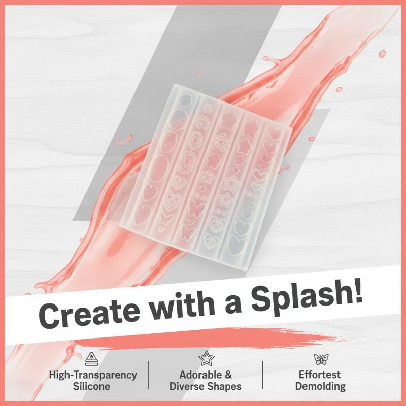 *3D Silicone Nail Art Mold Eas - огляд і ціна Resin Art Use