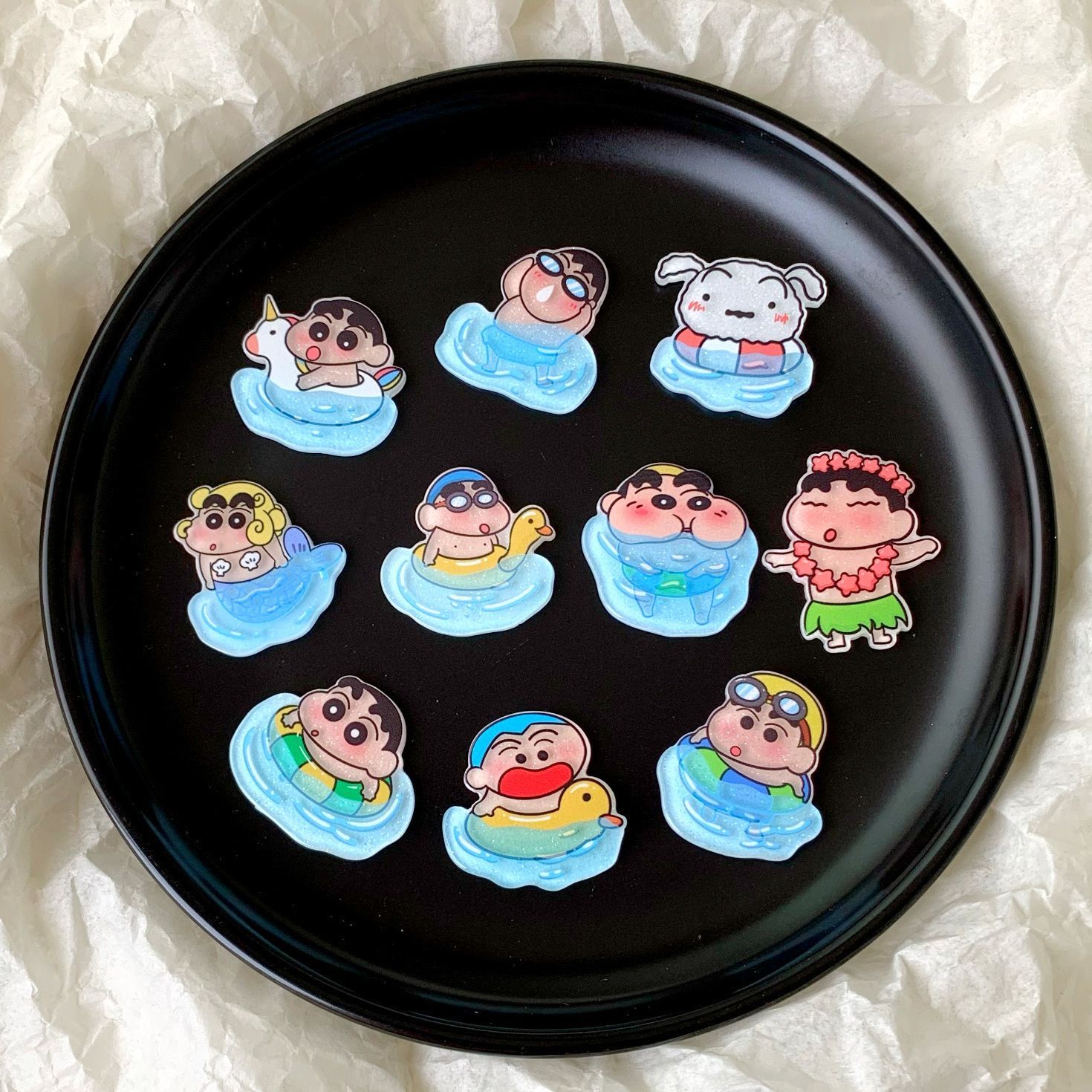Crayon Shin-chan resin accesso - огляд і ціна Resin Art Phone Case