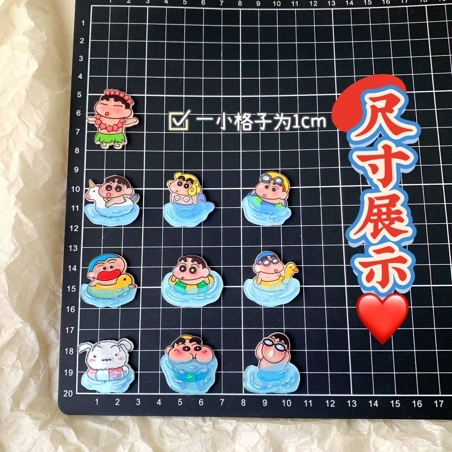 Crayon Shin-chan resin accesso - огляд і ціна Resin Art Phone Case