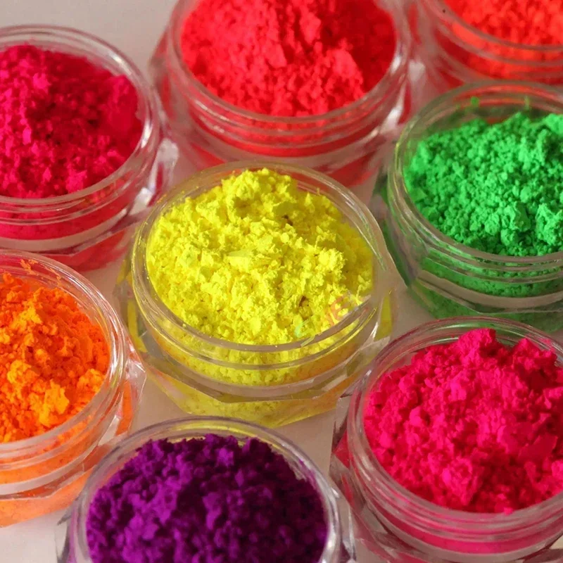12Jars 5g Fluorenscence Mica P - огляд і ціна Glitter Powder Resin