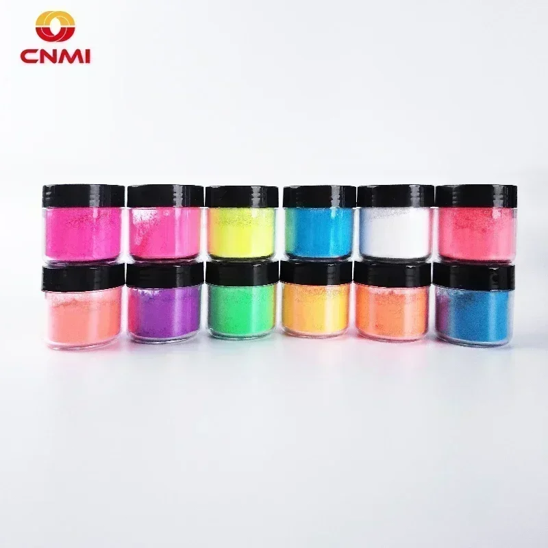 12Jars 5g Fluorenscence Mica P - огляд і ціна Glitter Powder Resin