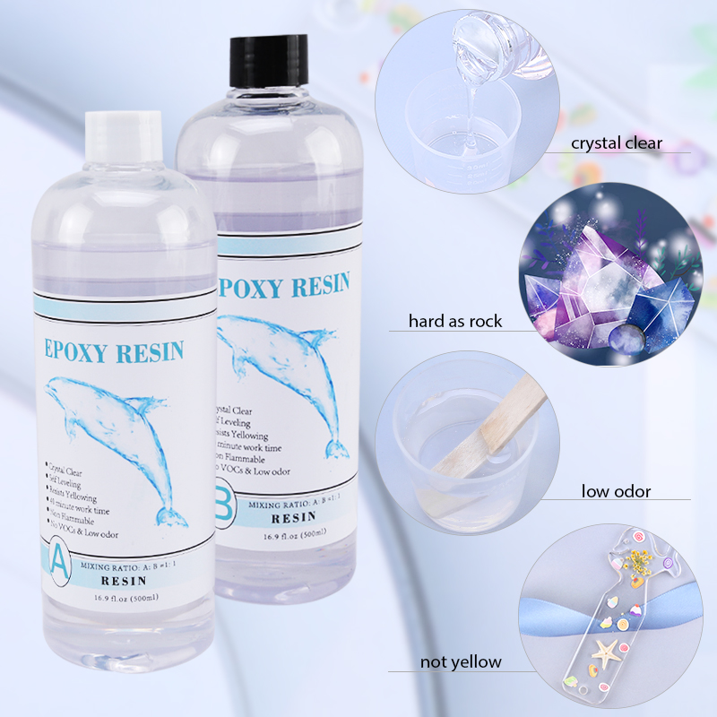 1:1 Clear Epoxy Resin Crystal  - огляд і ціна Resin Art And Jewelry