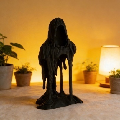 Creative Melting Death Statue  - огляд і ціна Resin Art Use