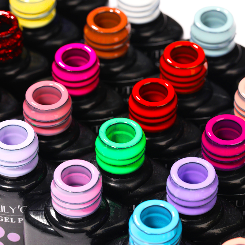LILYCUTE 184 Colors 7ML Gel Na - огляд і ціна Glitter Powder Resin