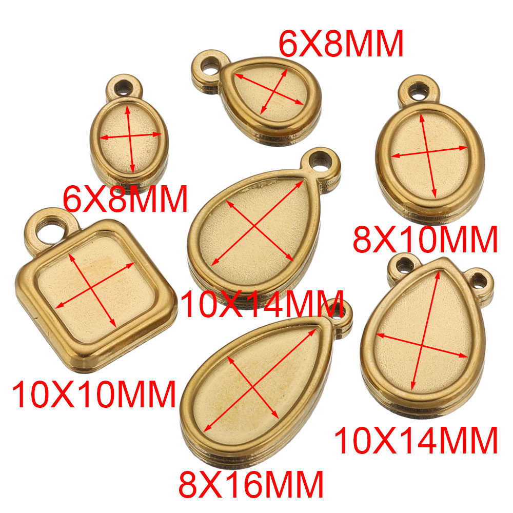5pcs Stainless Steel Square Dr - огляд і ціна Resin Art Love