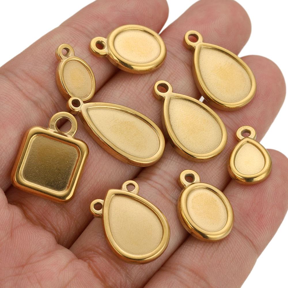 5pcs Stainless Steel Square Dr - огляд і ціна Resin Art Love