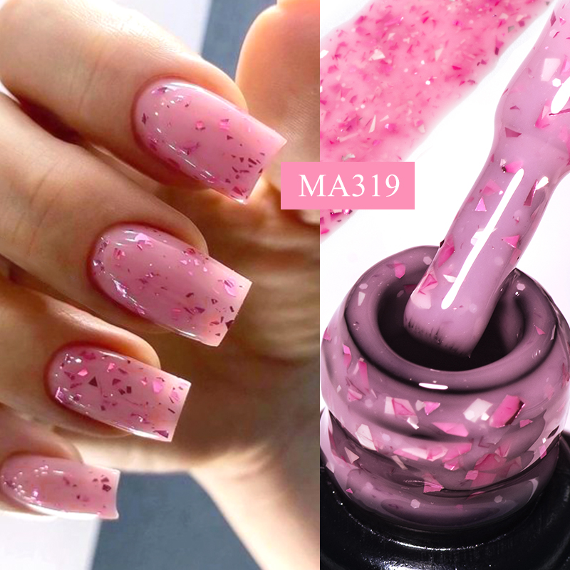 MEET ACROSS 7ml Pink Glitter R - огляд і ціна Glitter Powder Resin