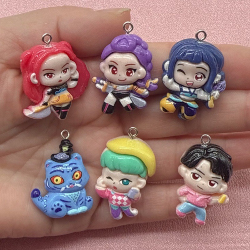 10pcs resin cartoon pendant, D - огляд і ціна Resin Art Love