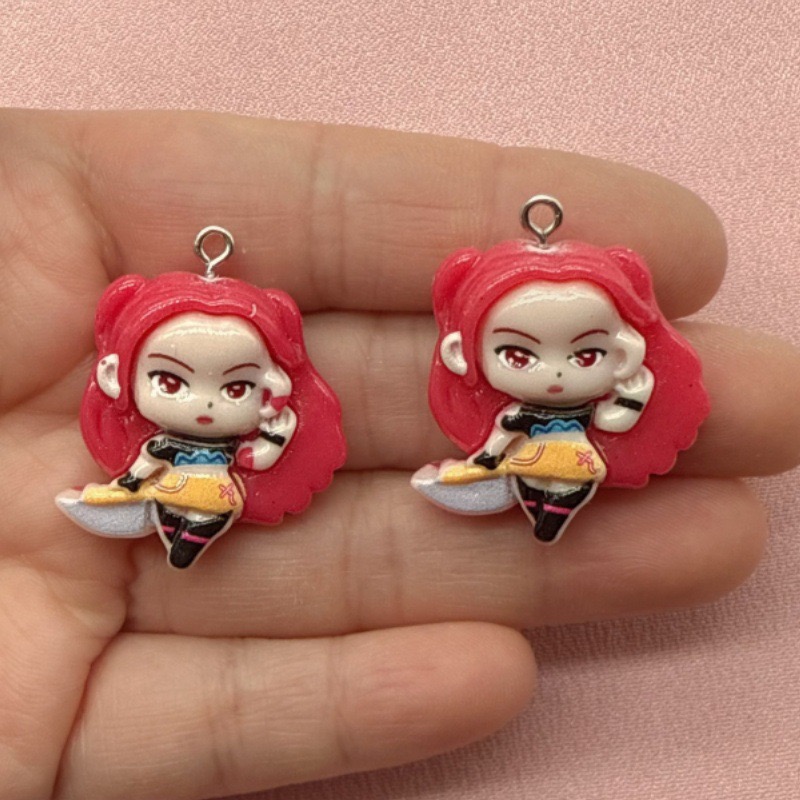 10pcs resin cartoon pendant, D - огляд і ціна Resin Art Love