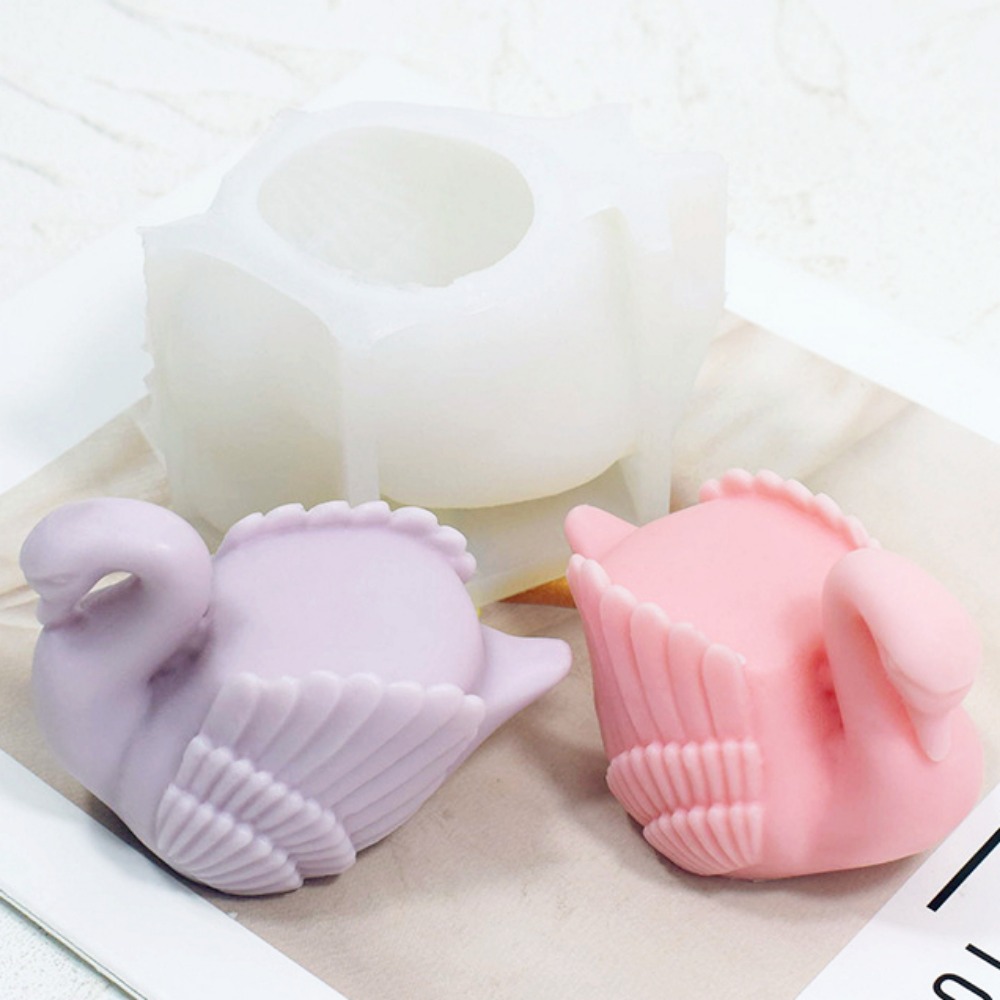 White Swan Silicone Candle Mou - огляд і ціна Resin Art For Wedding Gift