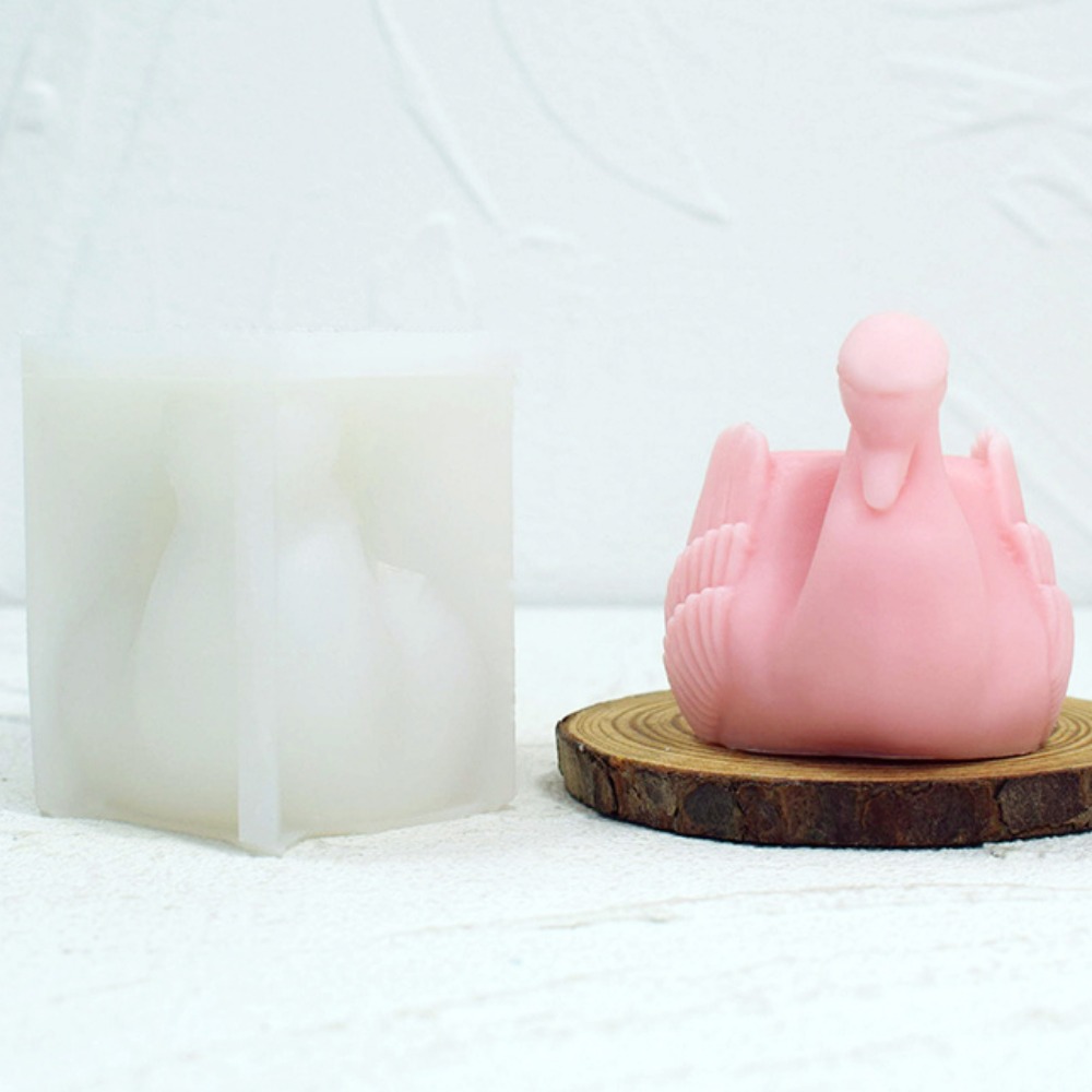 White Swan Silicone Candle Mou - огляд і ціна Resin Art For Wedding Gift