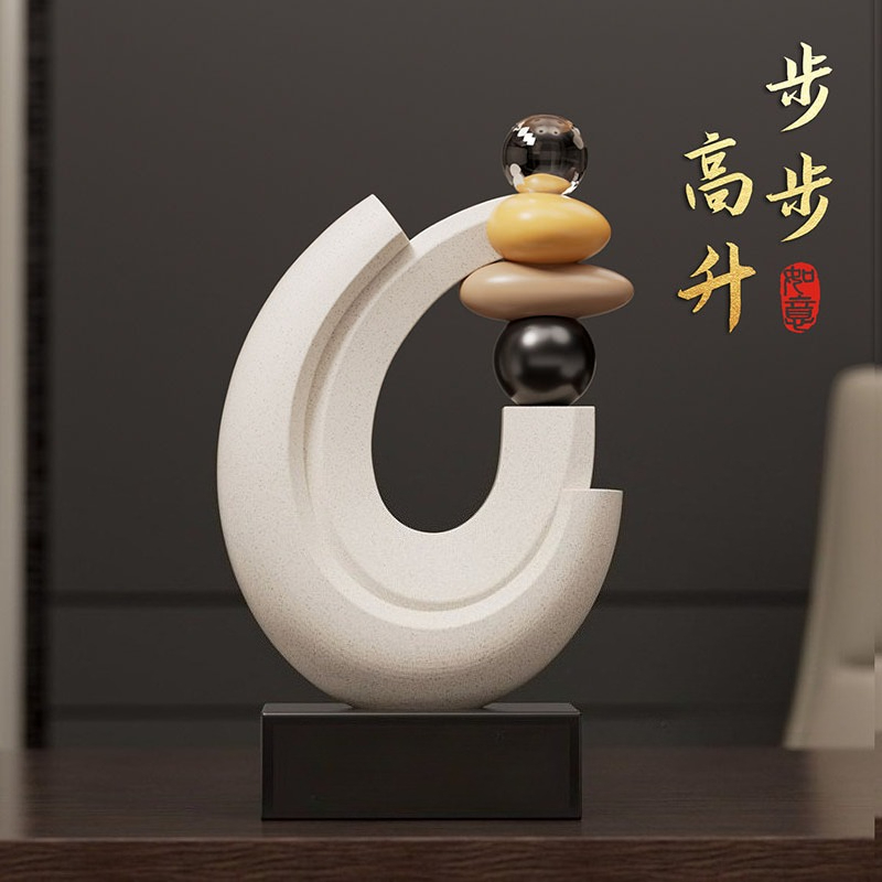 Home Decor Lucky Stone Statue  - огляд і ціна Resin Art Gift For Anniversary