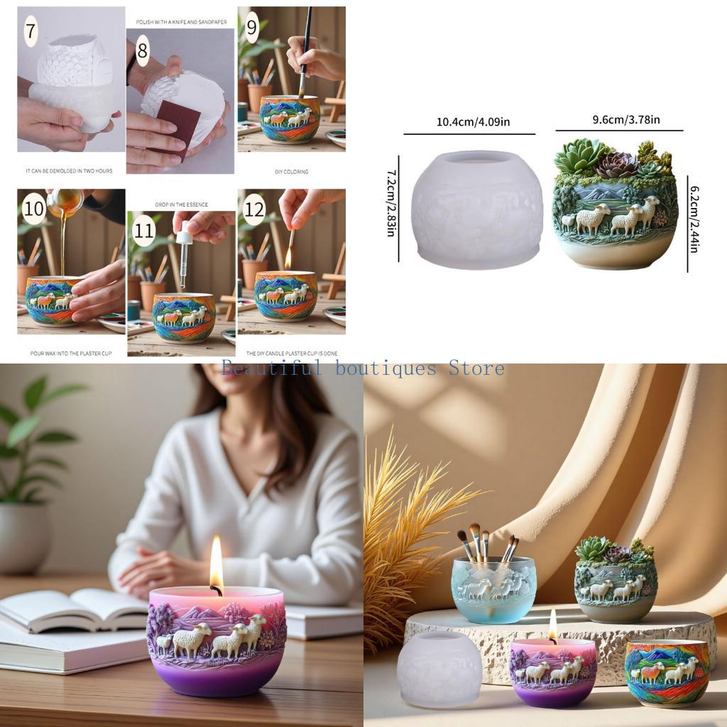 U4LF Reusable Silicone Goat Mo - огляд і ціна Resin Art Unique Ideas