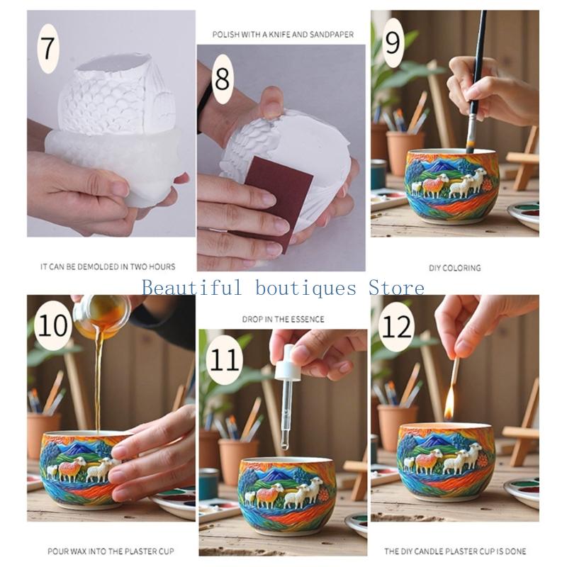 U4LF Reusable Silicone Goat Mo - огляд і ціна Resin Art Unique Ideas