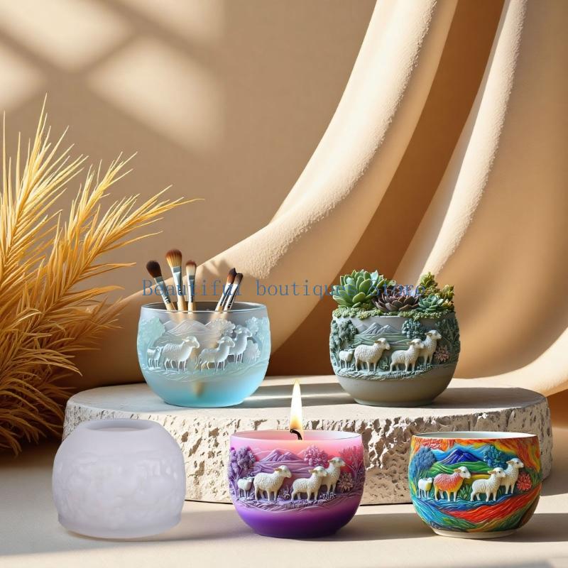 U4LF Reusable Silicone Goat Mo - огляд і ціна Resin Art Unique Ideas