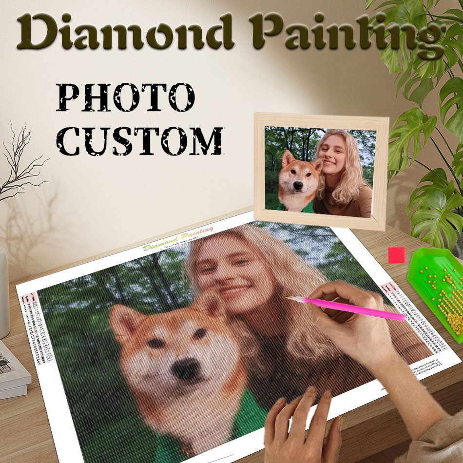 PhotoCustom Diamond Painting C - огляд і ціна Resin Art For Wedding Gift