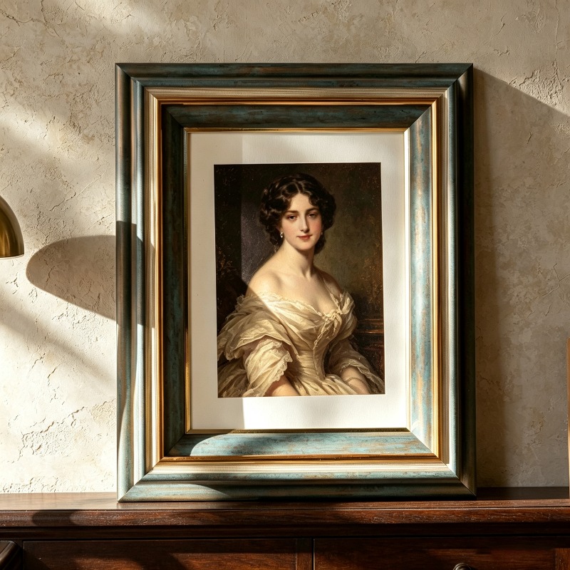 Vintage Picture Frame A4 6‑10  - огляд і ціна Resin Art Use