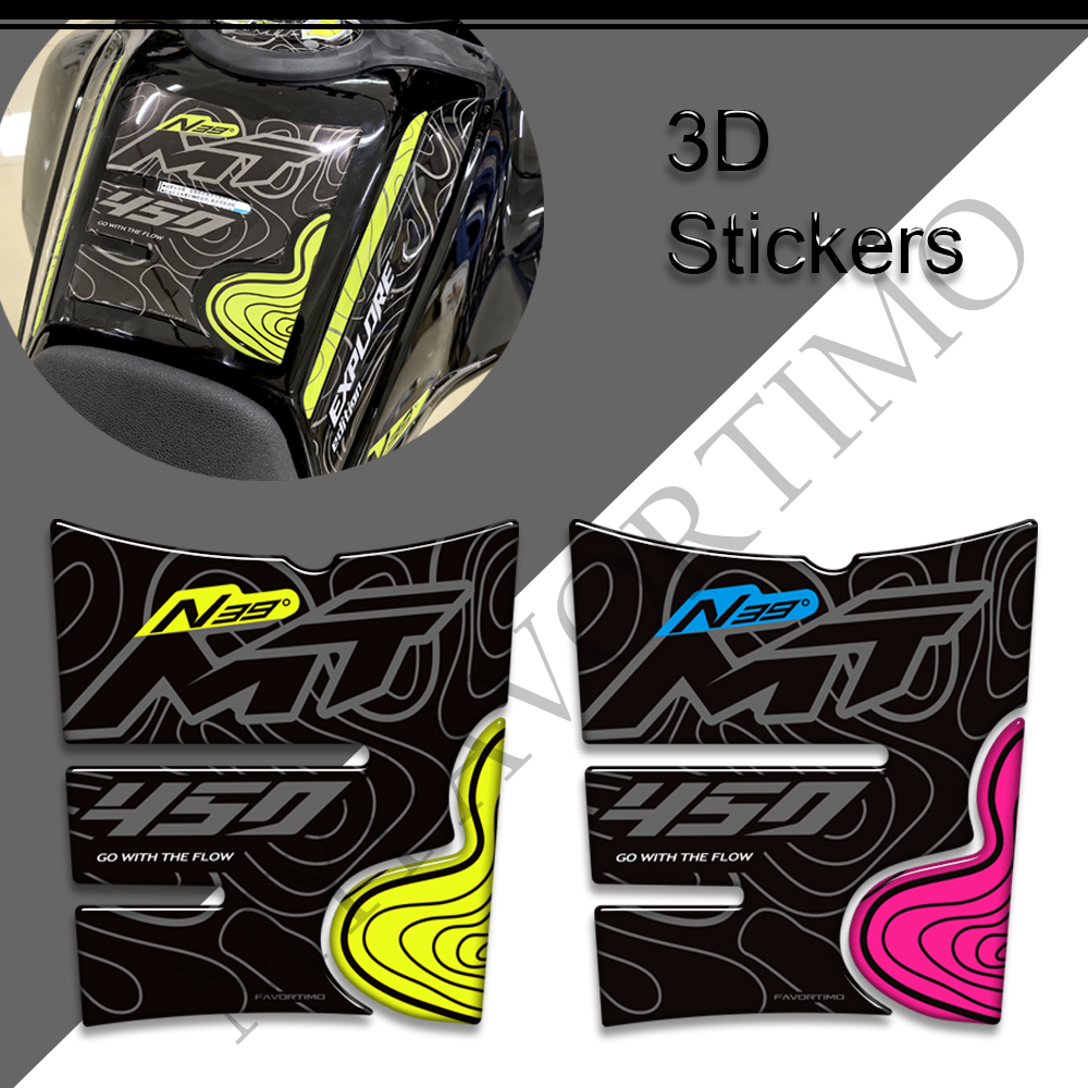 New Motorcycle Tank pad Side G - огляд і ціна Resin Art Sticker