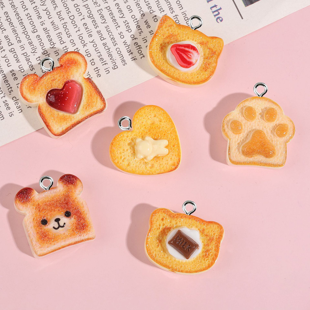 10pcs Heart Bear Cat Animal Sh - огляд і ціна Resin Art Box