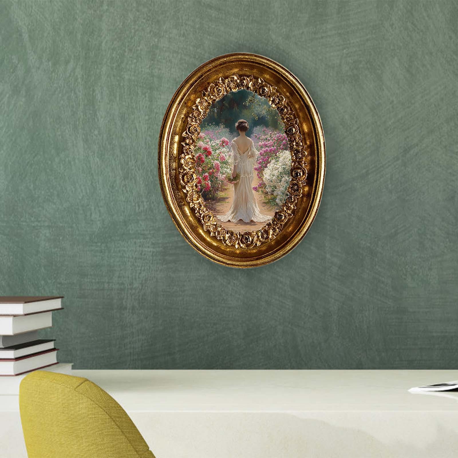 Vintage Oval Photo Frame 5.8x7 - огляд і ціна Resin Art Studio