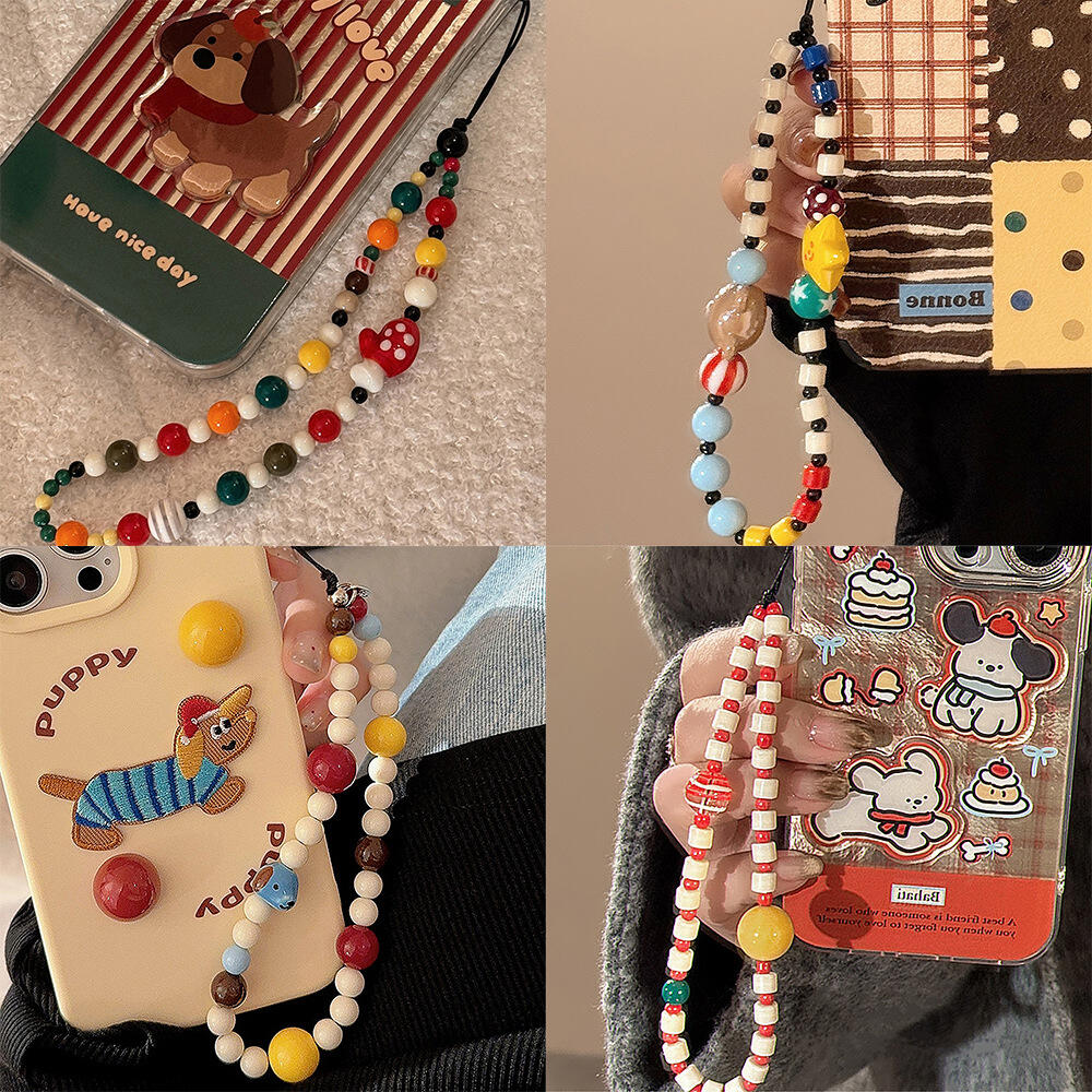 Cute Dog Bear Cheese Pendant M - огляд і ціна Resin Art Phone Case