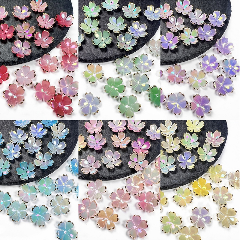 50pcs/lot 19mm Acrylic Cherry  - огляд і ціна Resin Art Love