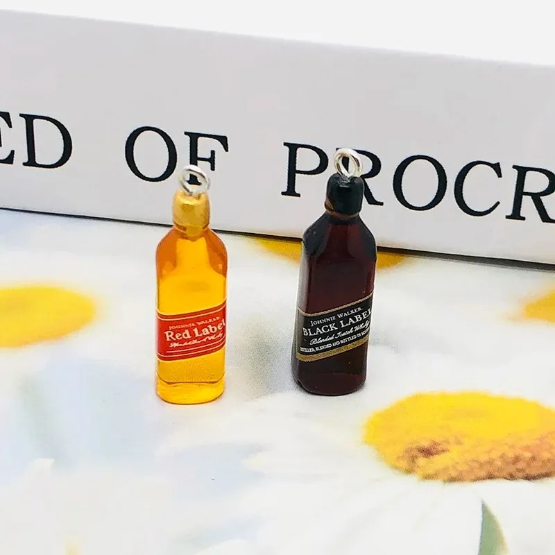 10Pcs Tiny Wine Bar Bottle Res - огляд і ціна Resin Art Love