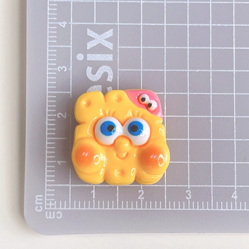 8PCS Kawaii SpongeBob SquarePa - огляд і ціна Resin Art Phone Case
