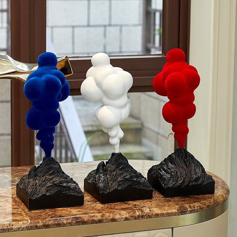 Klein Blue Abstract Volcanic C - огляд і ціна Resin Art Studio