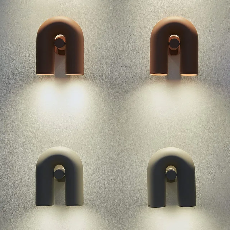 U-Shaped Rotatable LED Wall Li - огляд і ціна Resin Art Studio