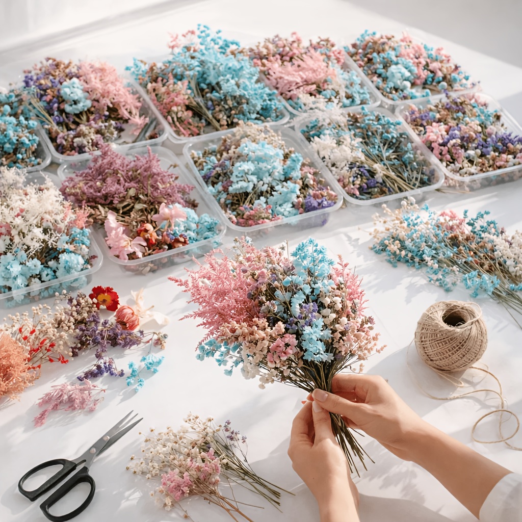 10 Box Mixed Dried Flower Bouq - огляд і ціна Resin Art For Wedding Gift